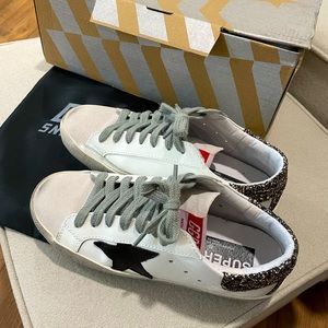 Superstar Glitter Canvas Low-Top Sneakers (Inspired)